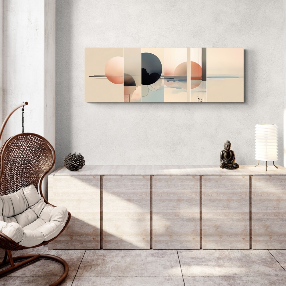 Dale vida a tus paredes con cuadros abstractos de vanguardia