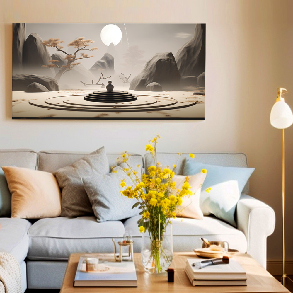 Transforma tu hogar con lienzos decorativos modernos y abstractos.