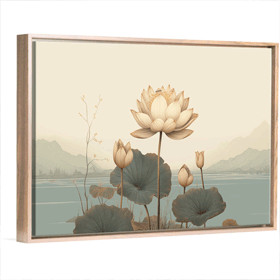 Modern Flower Canvas